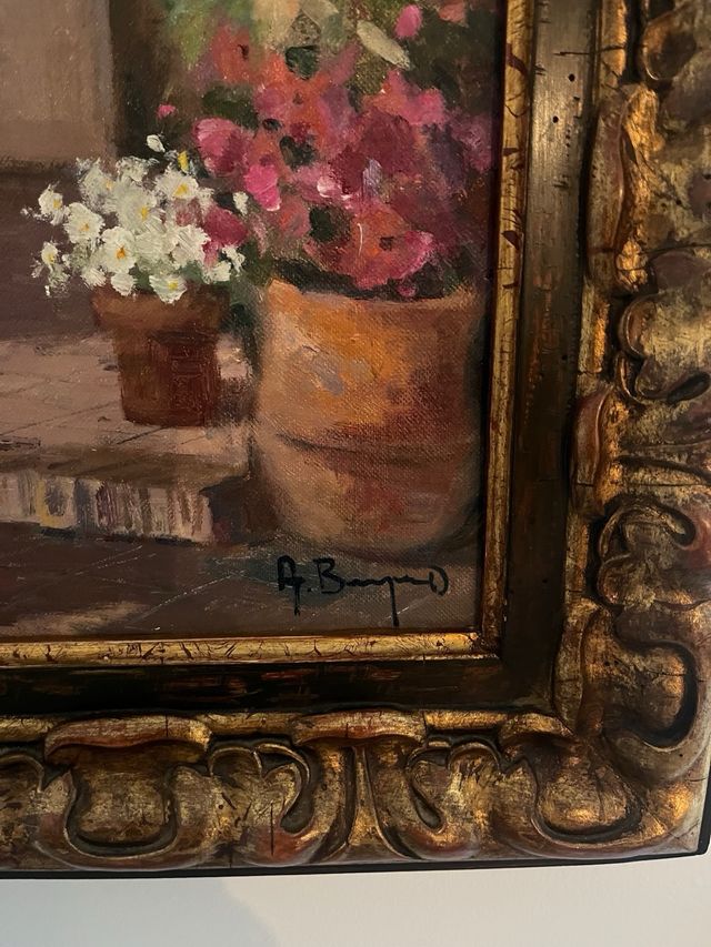 Óleo Antonio Borreguero