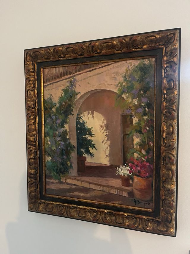 Óleo Antonio Borreguero