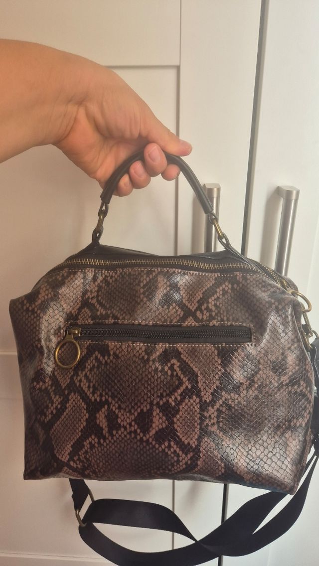Bolso Mustang estampado animal print