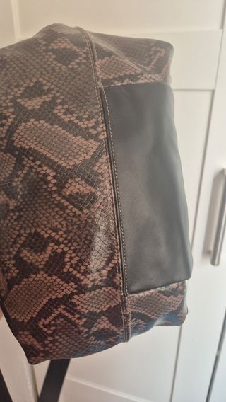 Bolso Mustang estampado animal print