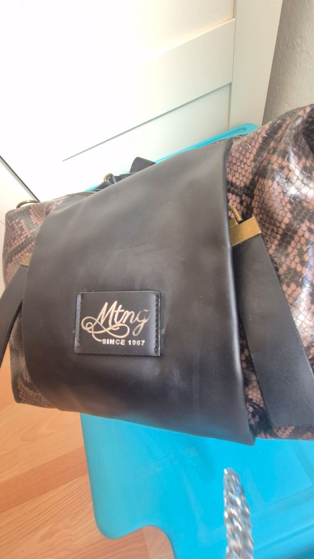 Bolso Mustang estampado animal print