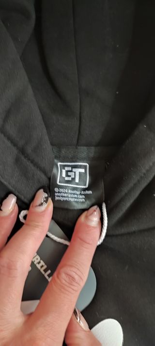 Felpa Gorilla Tag Nera originale