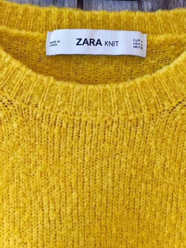 Jersey Zara Amarillo