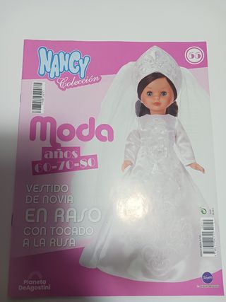 Vestido Novia Muñeca Nancy Colección Moda 60-70-80