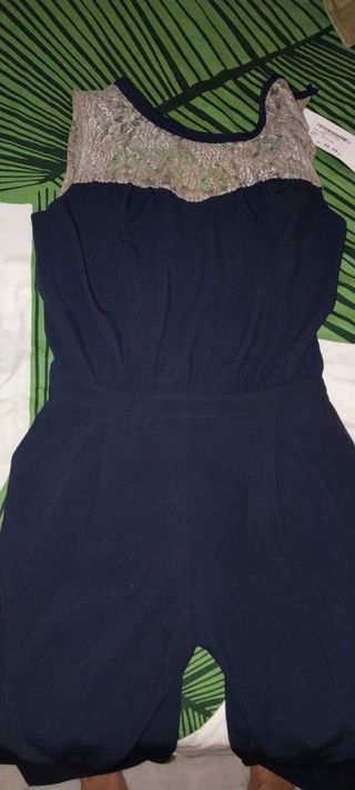 Mono Fiesta Azul Talla S