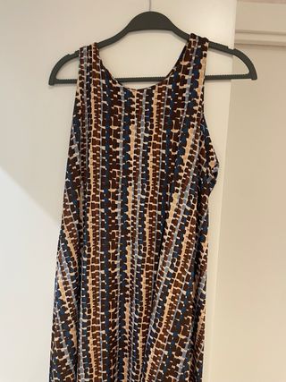 Vestido largo estampado New Collection