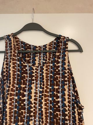 Vestido largo estampado New Collection