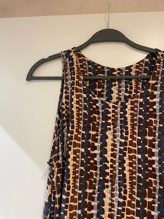 Vestido largo estampado New Collection