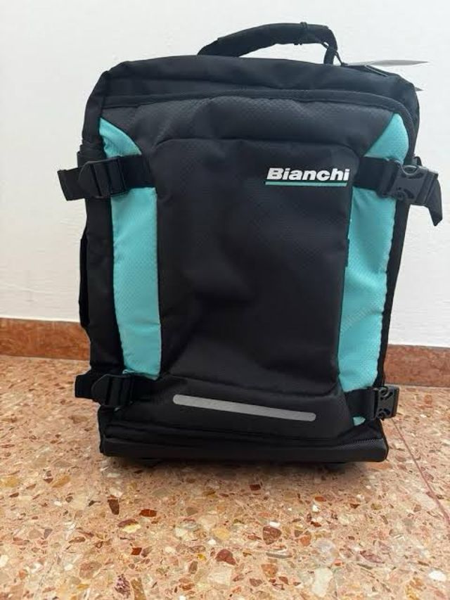 Zaino Bianchi 40L Nero/Turchese