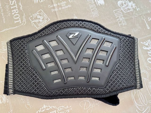 Zandonà Fascia Lombare Kidney Belt Cross Nero