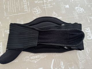 Zandonà Fascia Lombare Kidney Belt Cross Nero