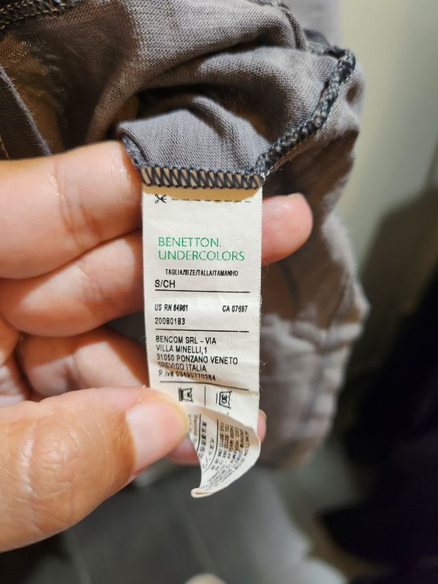 Canottiera Santoro London Gorjuss Benetton Grigia