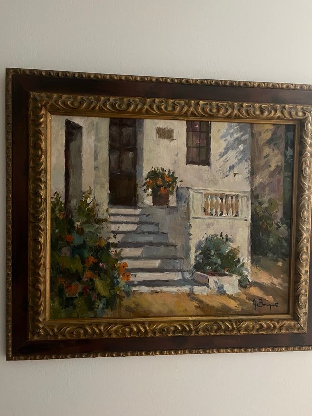 Óleo Antonio Borreguero