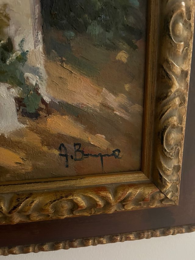 Óleo Antonio Borreguero