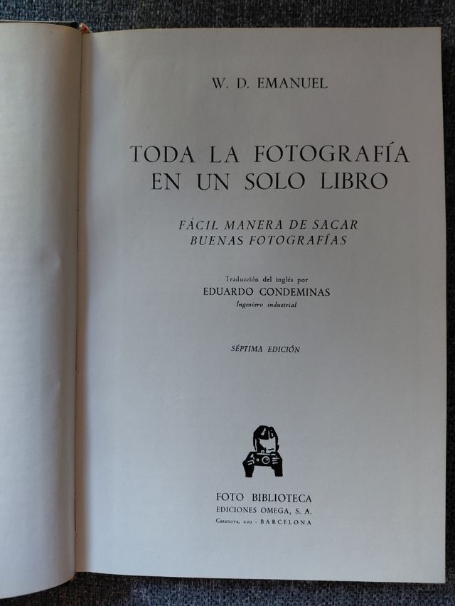 Libro de Fotografía
