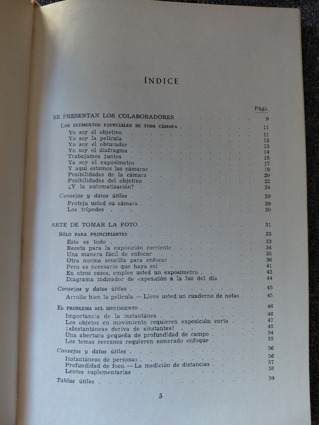 Libro de Fotografía