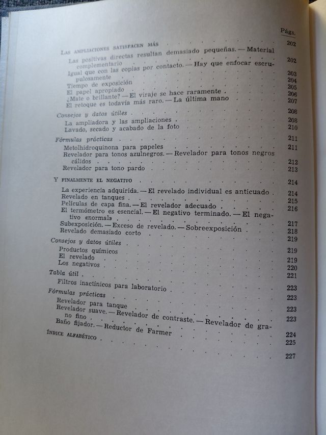 Libro de Fotografía