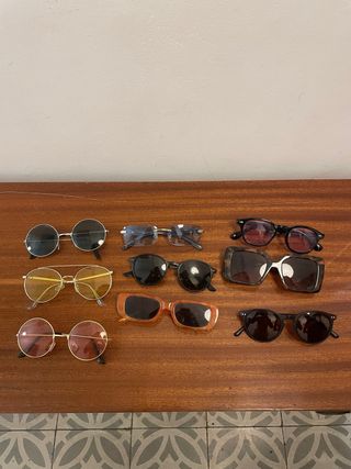 Lote de gafas de sol variadas