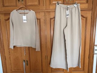 Conjunto Zara Beige sin estrenar