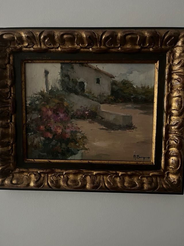 Óleo Antonio Borreguero