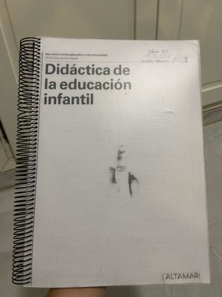 Didactica de la educación infantil