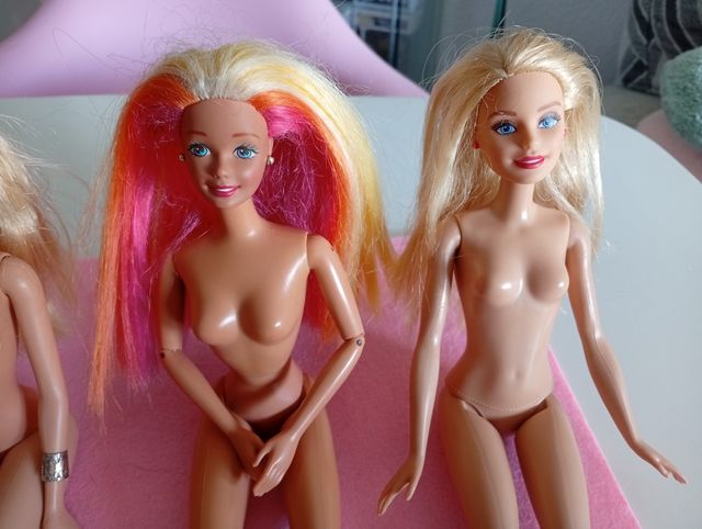 Lote 4 Muñecas Barbie