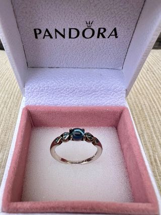 Anillo Pandora Disney Azul