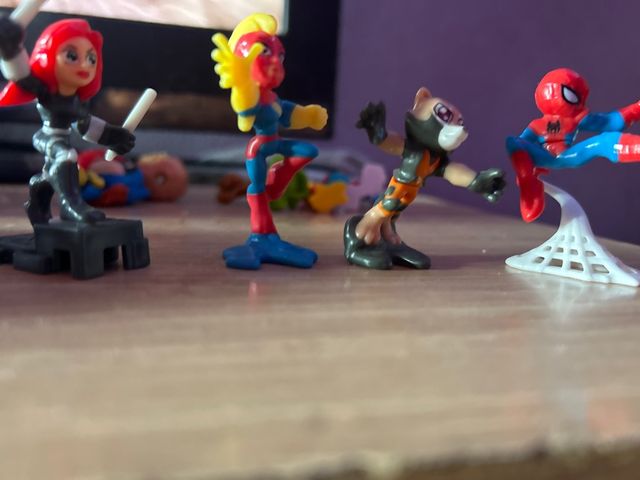Figuras Marvel Kinder Sorpresa Colección