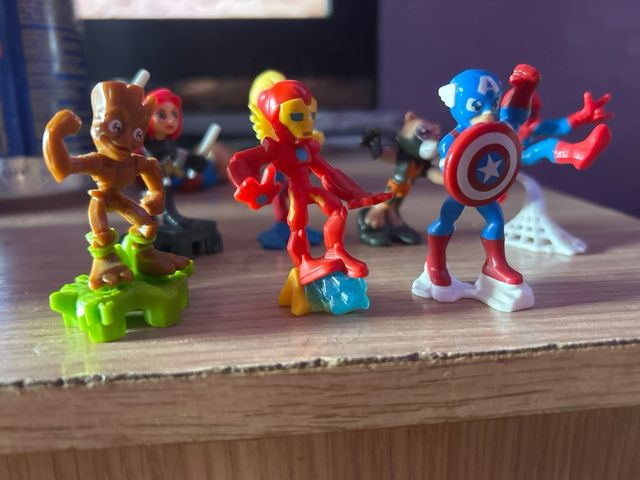 Figuras Marvel Kinder Sorpresa Colección
