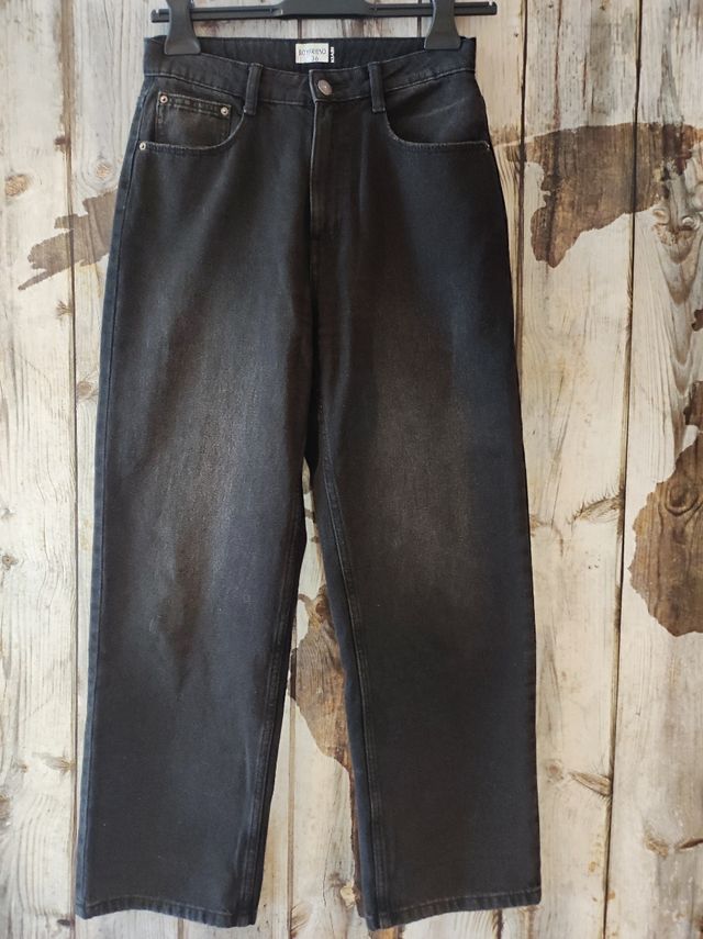 Pantalón ancho negro Talla S/36