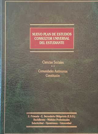 Nuevo plan de estudios, consultor universal