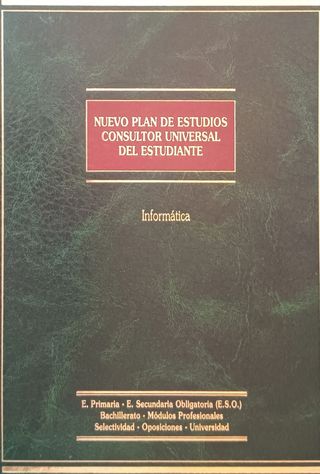 Nuevo plan de estudios, consultor universal