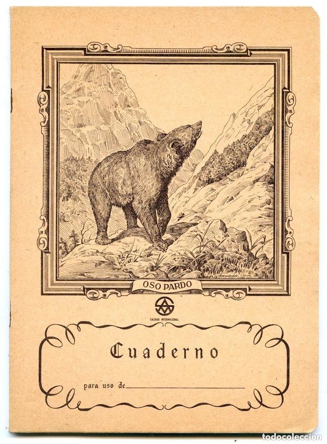 6 Cuadernos escolares ”Sam”. Años '60