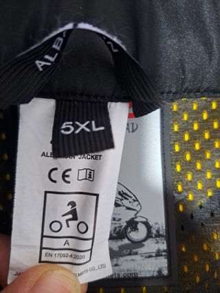 Chaqueta Moto con protecciones LS2 Gris/Azul/Rojo