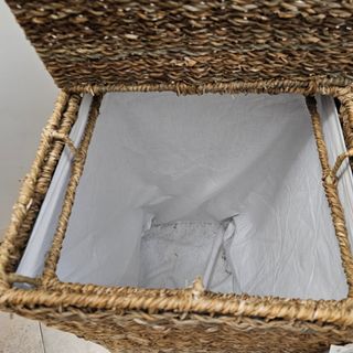 Cesto Zara Home mimbre nuevo con etiqueta
