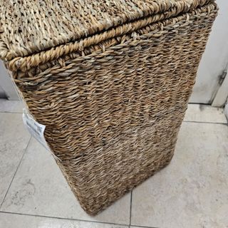 Cesto Zara Home mimbre nuevo con etiqueta