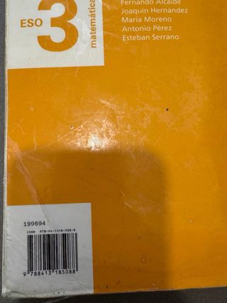 Libros 3* ESO
regalo