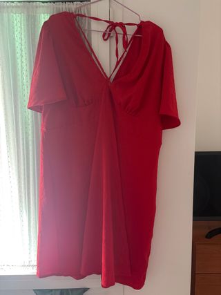 Vestido Rojo Talla 3XL