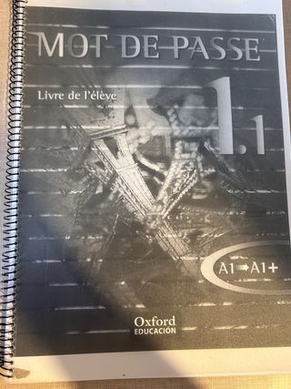 mot de passe 1 bachillerato
