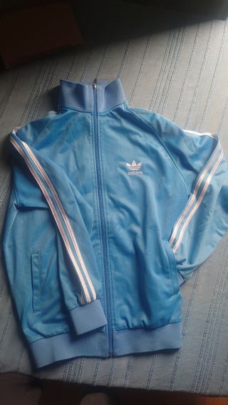 Chaqueta Adidas Vintage Azul Talla S