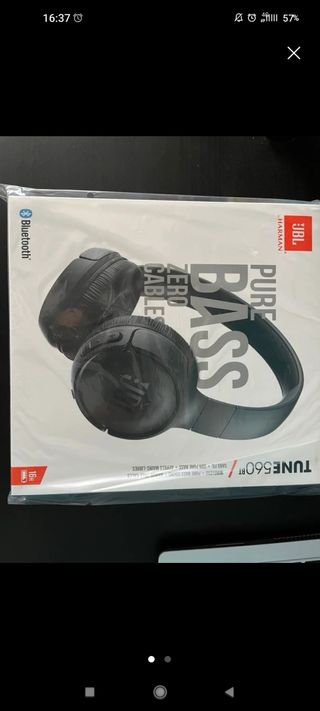 Auriculares JBL Tune 560BT Negro