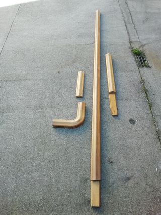 Barras pasamanos doble roble