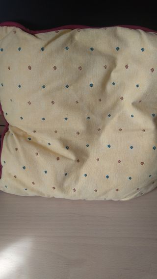 Cojín FC Barcelona Punto de Cruz 30*30