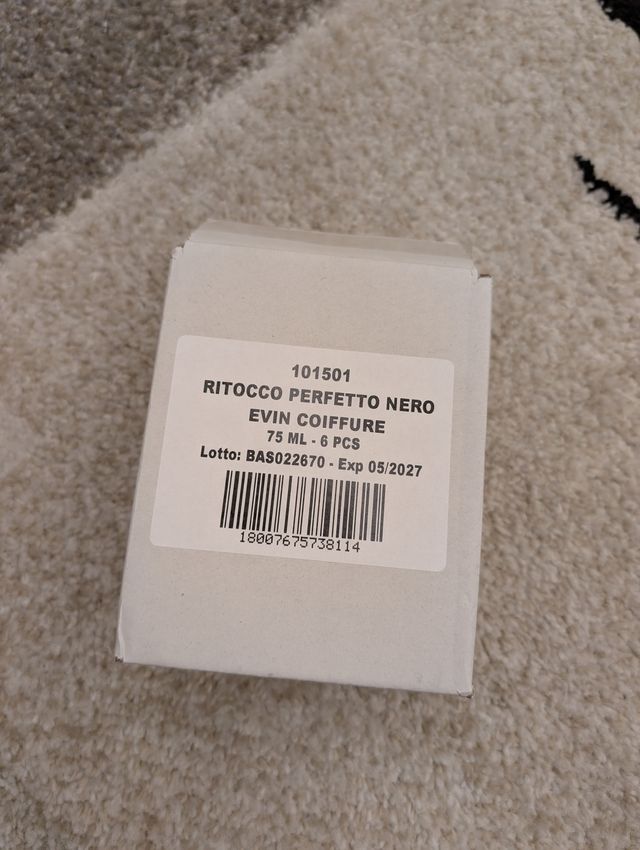 Evin Coiffure Ritocco Ricrescita Nero 6pz