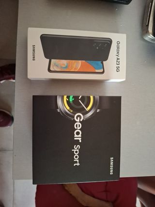 Samsung Galaxy A23 5G + Smartwatch Negro