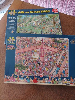 Puzzles Jan Van Haasteren 1000 piezas.