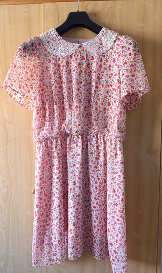Vestido Naf Naf estampado floral talla 40