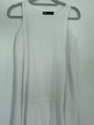 Vestido Zara Blanco