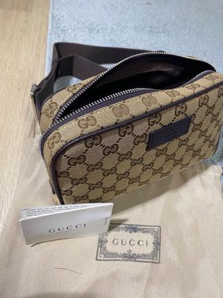 Riñonera Gucci Beige