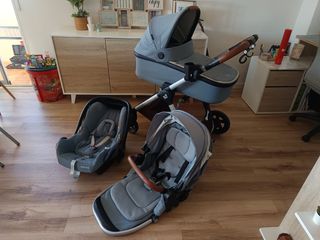 Carro de bebé Maxi-Cosi gris